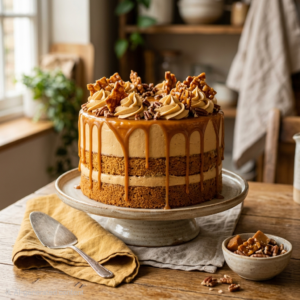 Birthday Butterscotch Cake